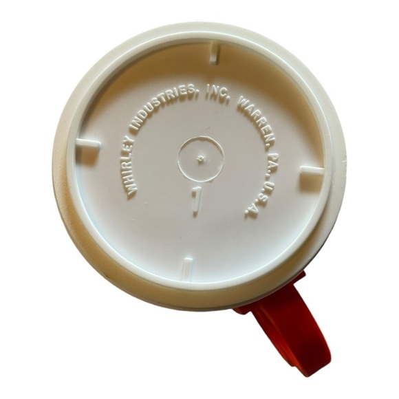 Vintage Whirley Industries Plastic Farm Animals Cup - Picture 5 of 6